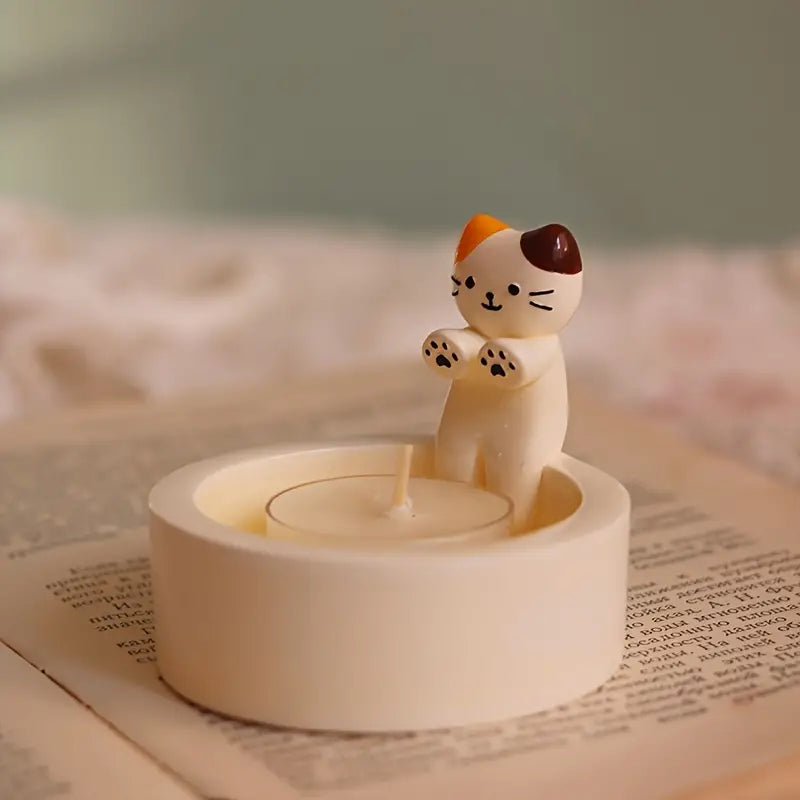 KittyGlow™ - Cat Candle Holder