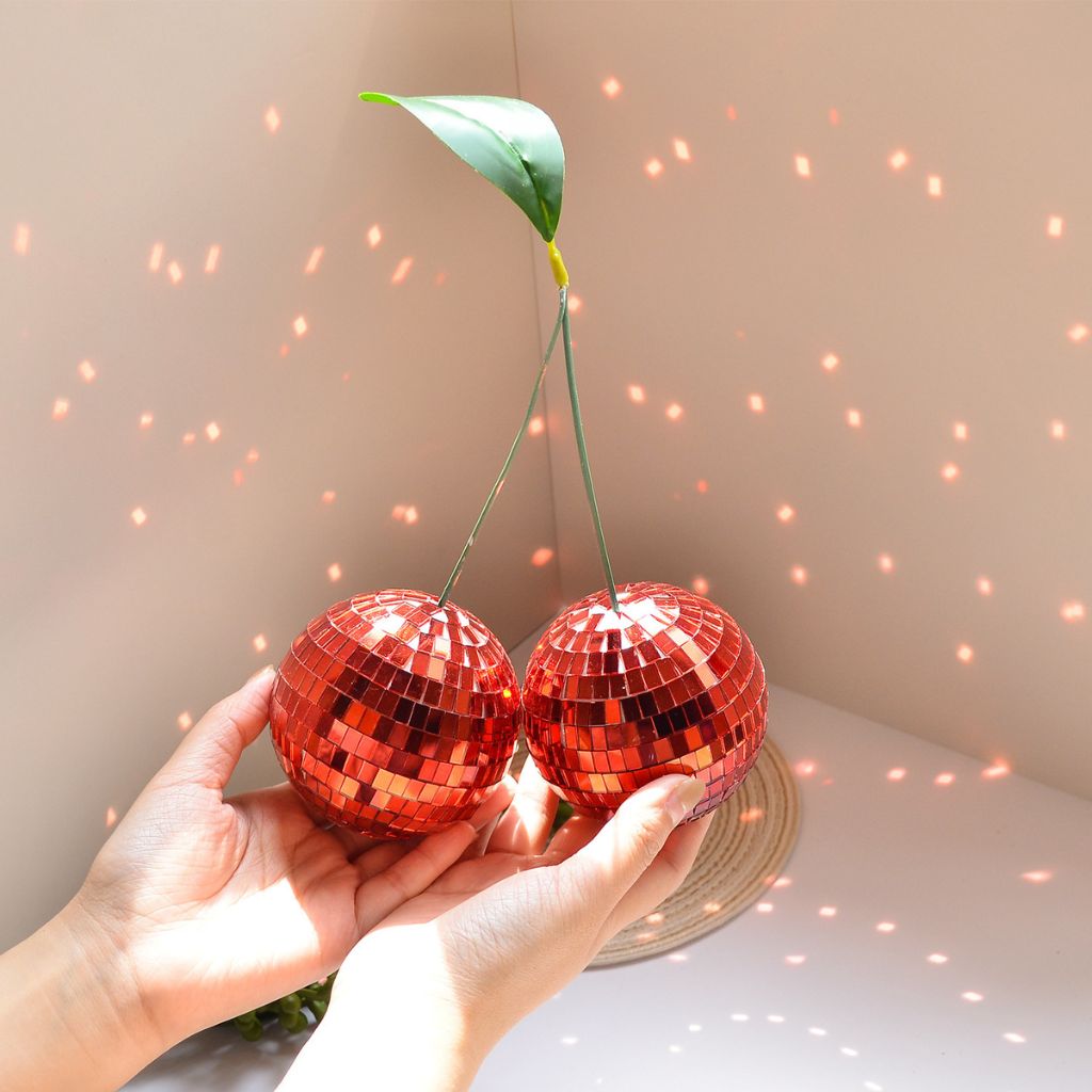 Lola Mirage Cherry Decorative Disco Ball