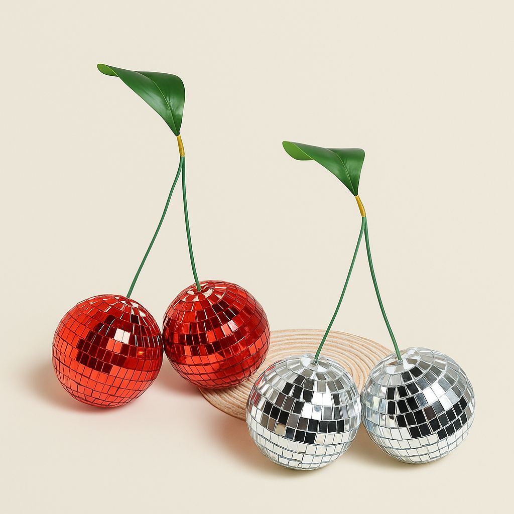 Lola Mirage Cherry Decorative Disco Ball