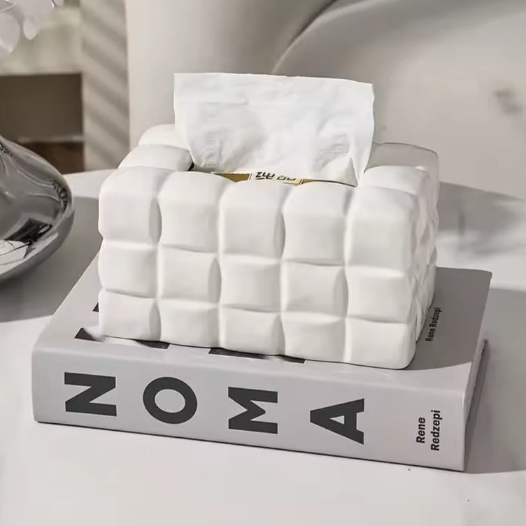 Luca Puffy Handkerchief Box