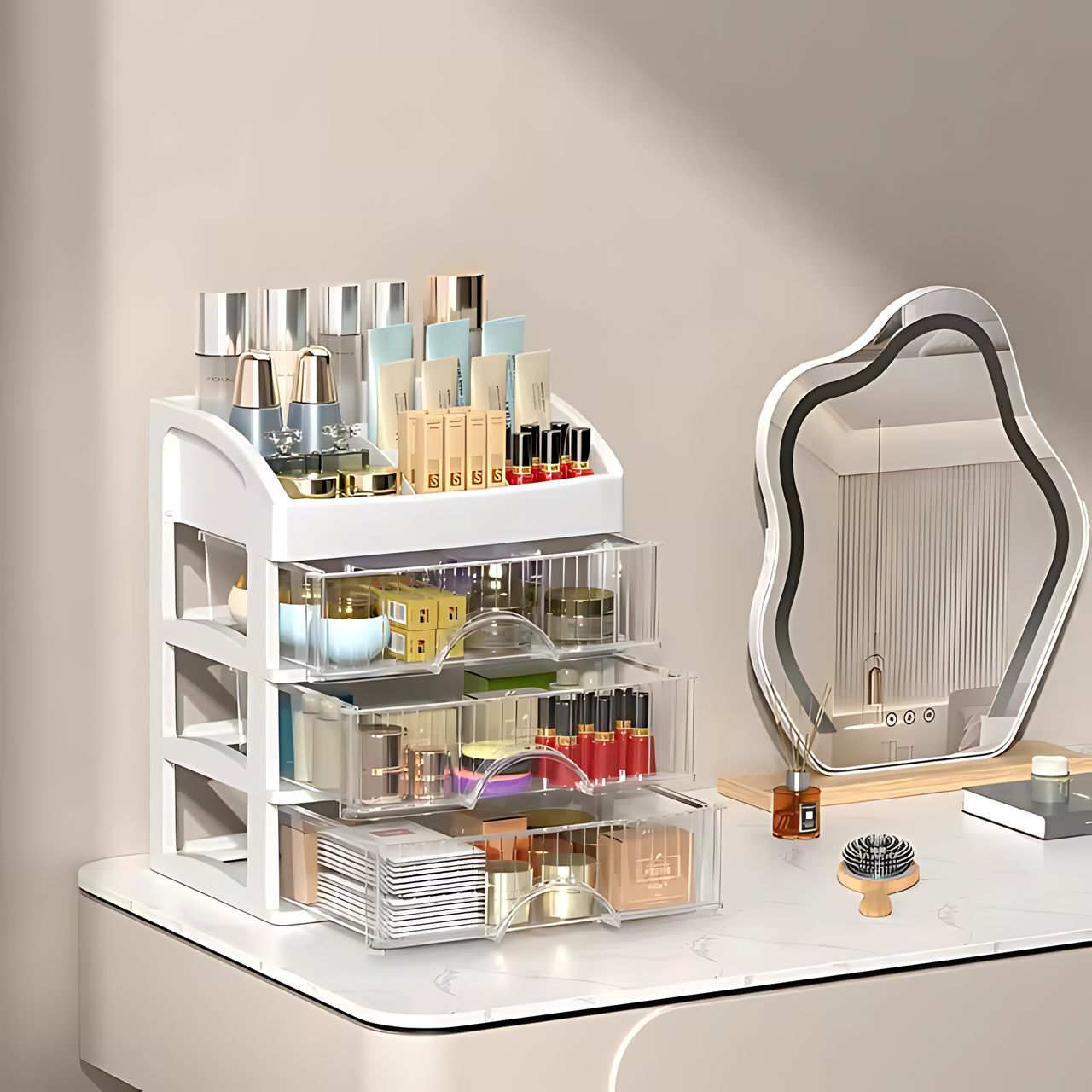 LuciaNest™ - Beauty Box Organizer