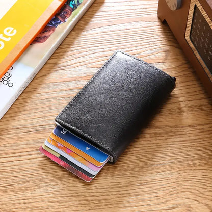 LuxeGuard™ - RFID Anti-Theft Wallet