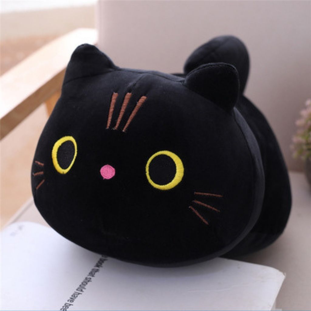 Mimi Plush Cat Pillow
