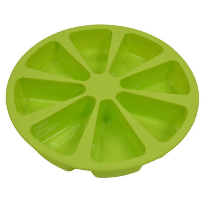 Food safe sectioned silicone baking mold for temperature resistant cake making