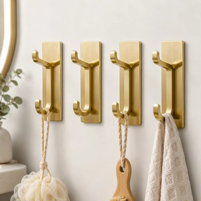 Novera Stainless Steel Adhesive Hooks