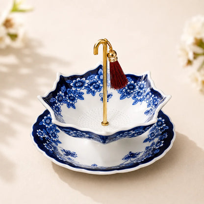 Umbrella Rotating Ceramic Tea Strainer