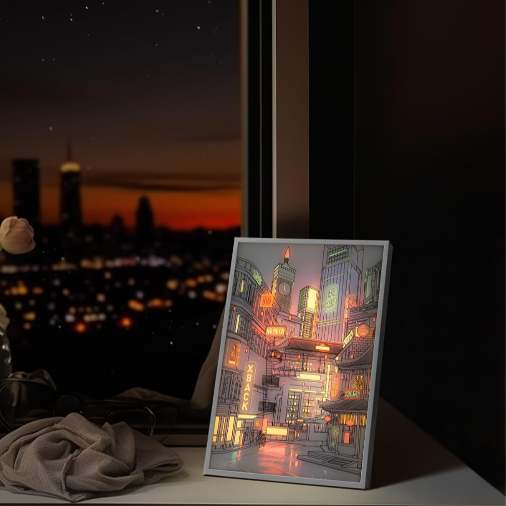 OsakaNights™ - LED Art Canvas