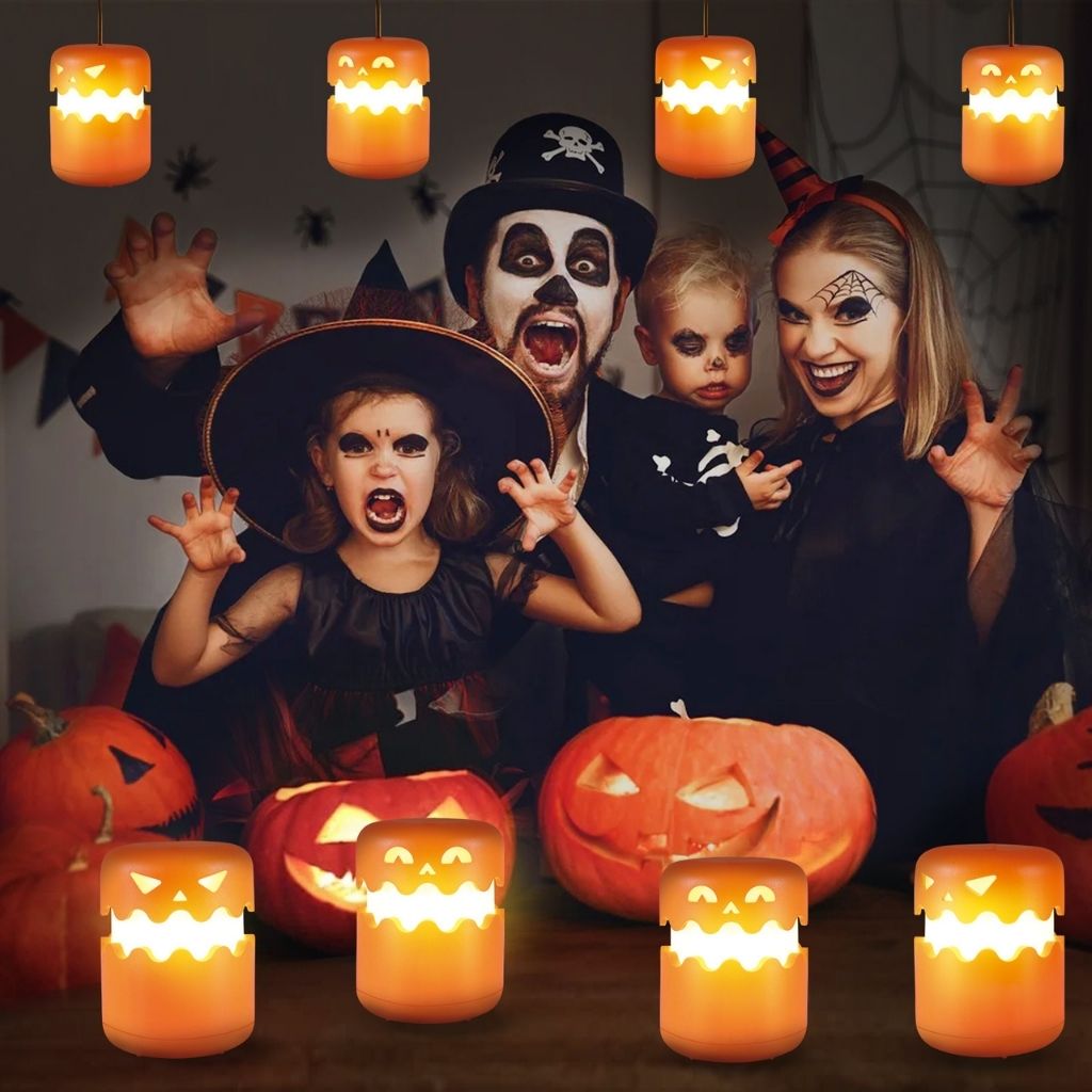 Jack-O Portable Halloween Pumpkin Lantern