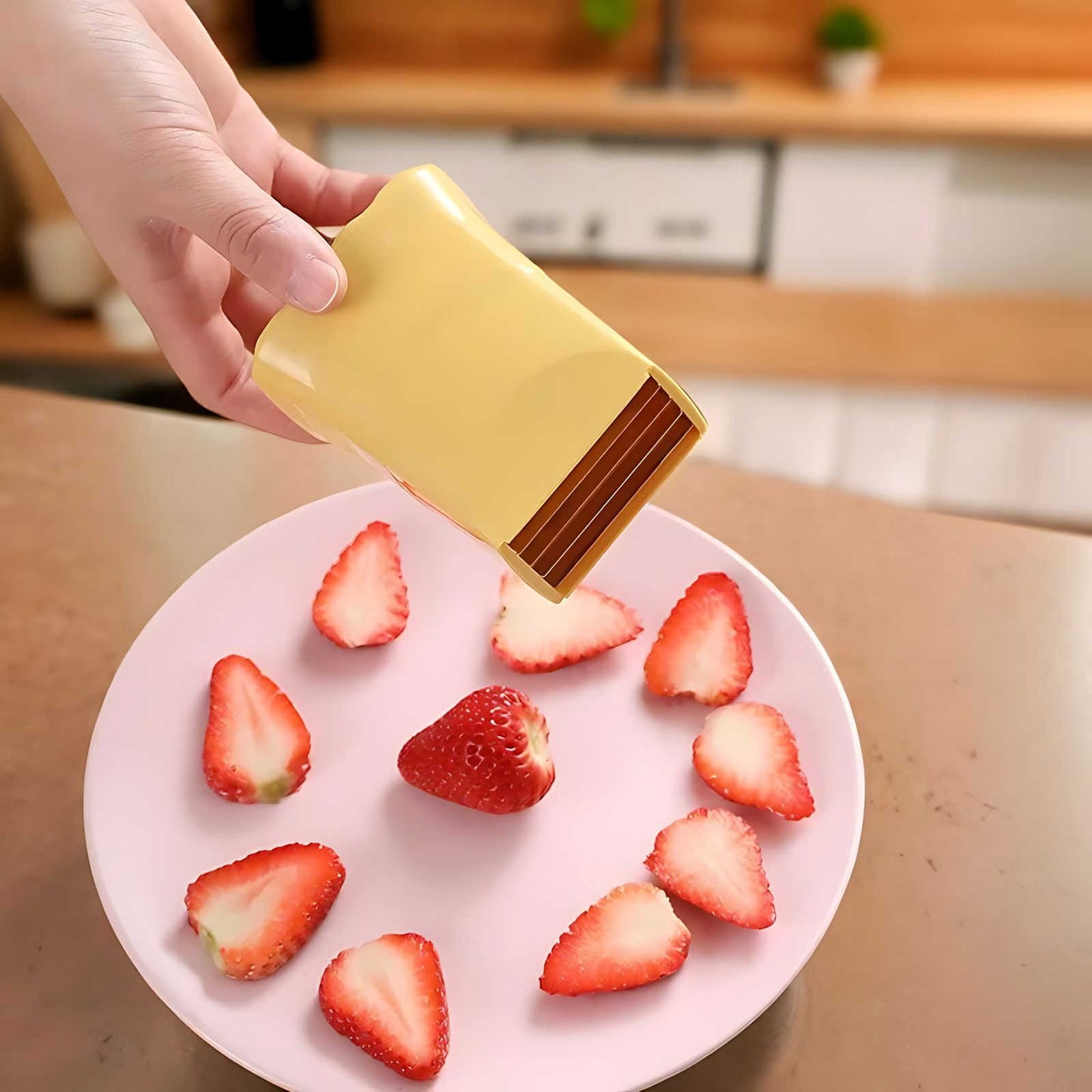 QuickSlice™ - Compact Fruit Slicer