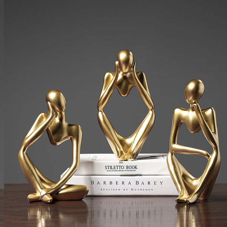 Rios Golden Serenity Sculptures