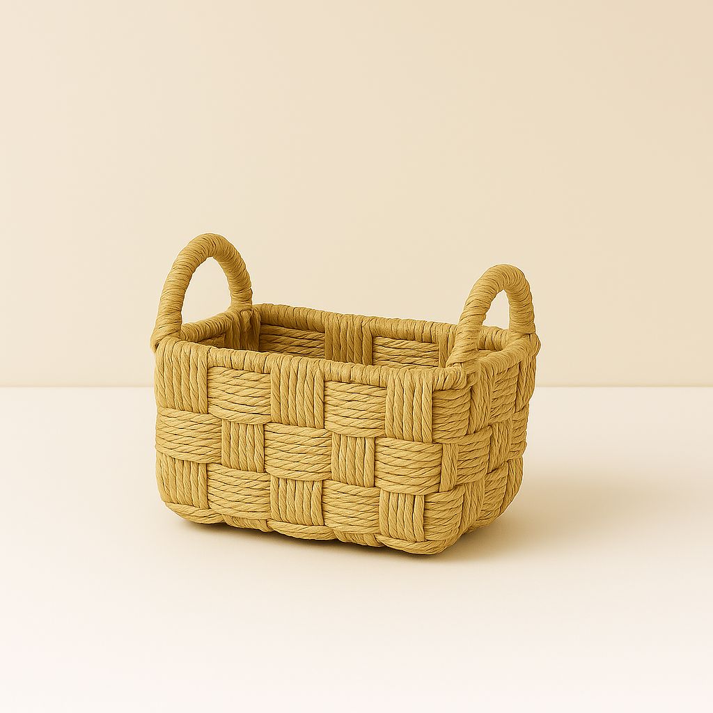 Rosa Handwoven Storage Rope Baskets