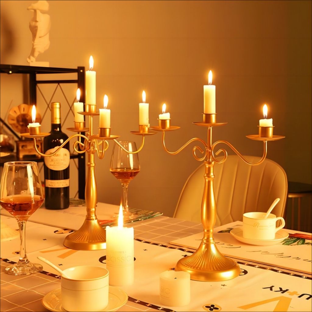 metal taper candle holder 