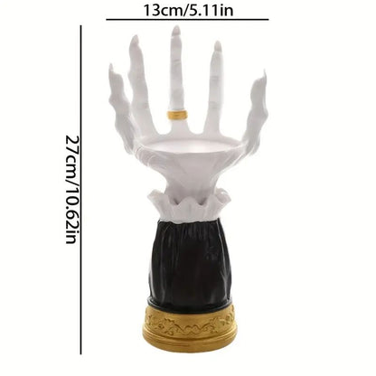 Salem Witch Hand Candle Holder
