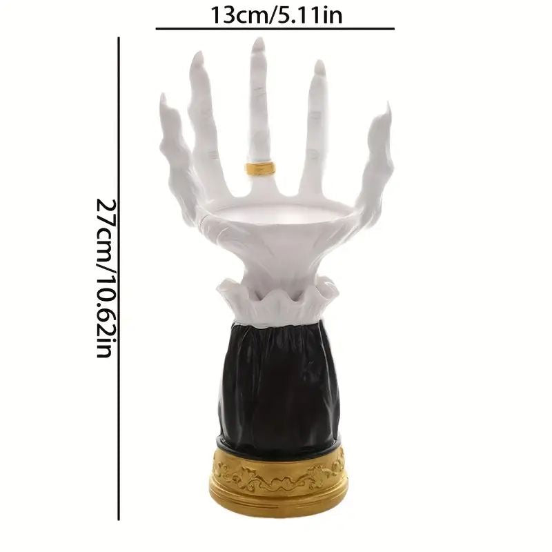Salem Witch Hand Candle Holder