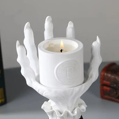 Salem Witch Hand Candle Holder