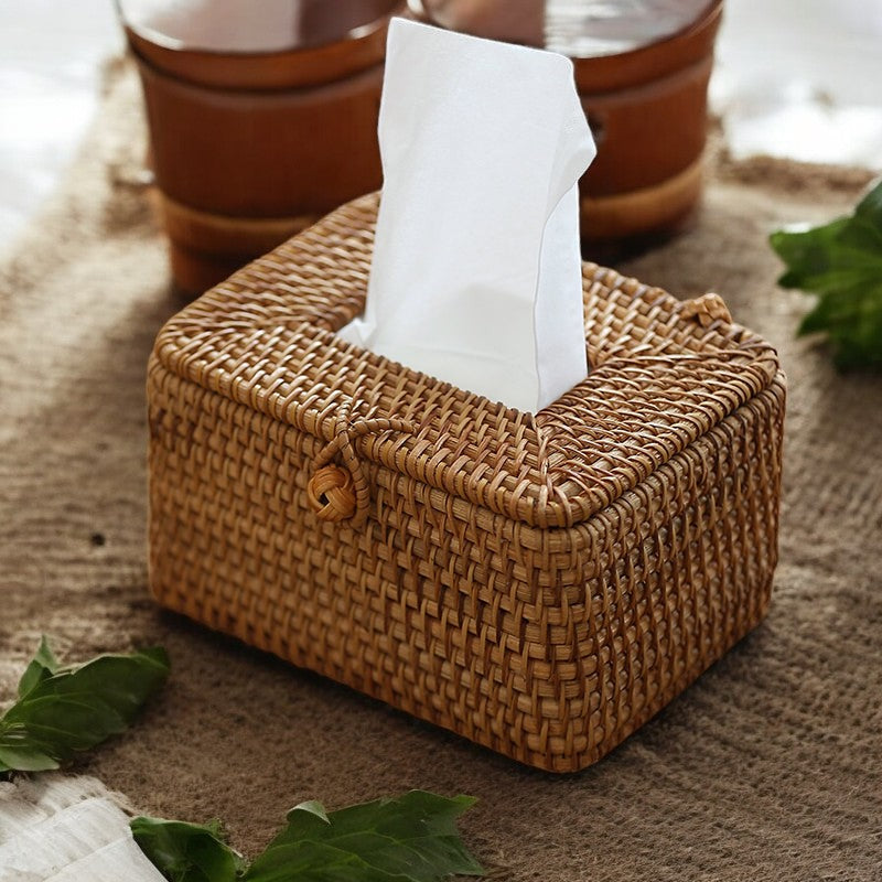 Sequoia Handwoven Tissue Box