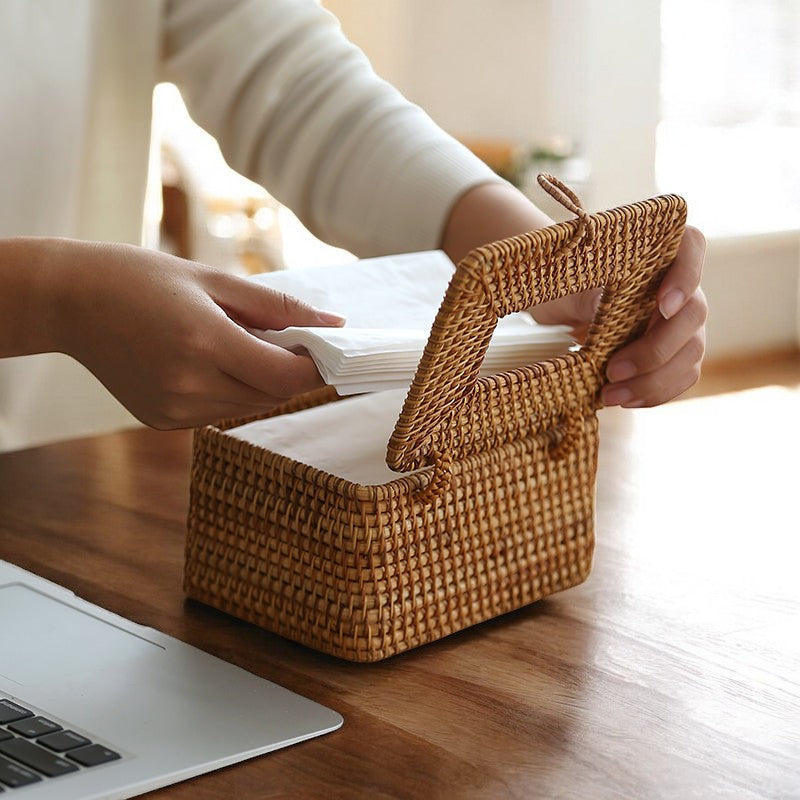 Sequoia Handwoven Tissue Box