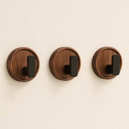 Sero Floating Wooden Wall Hooks