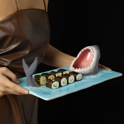 SharkiePlate™ - Ceramic Shark Mouth Plate