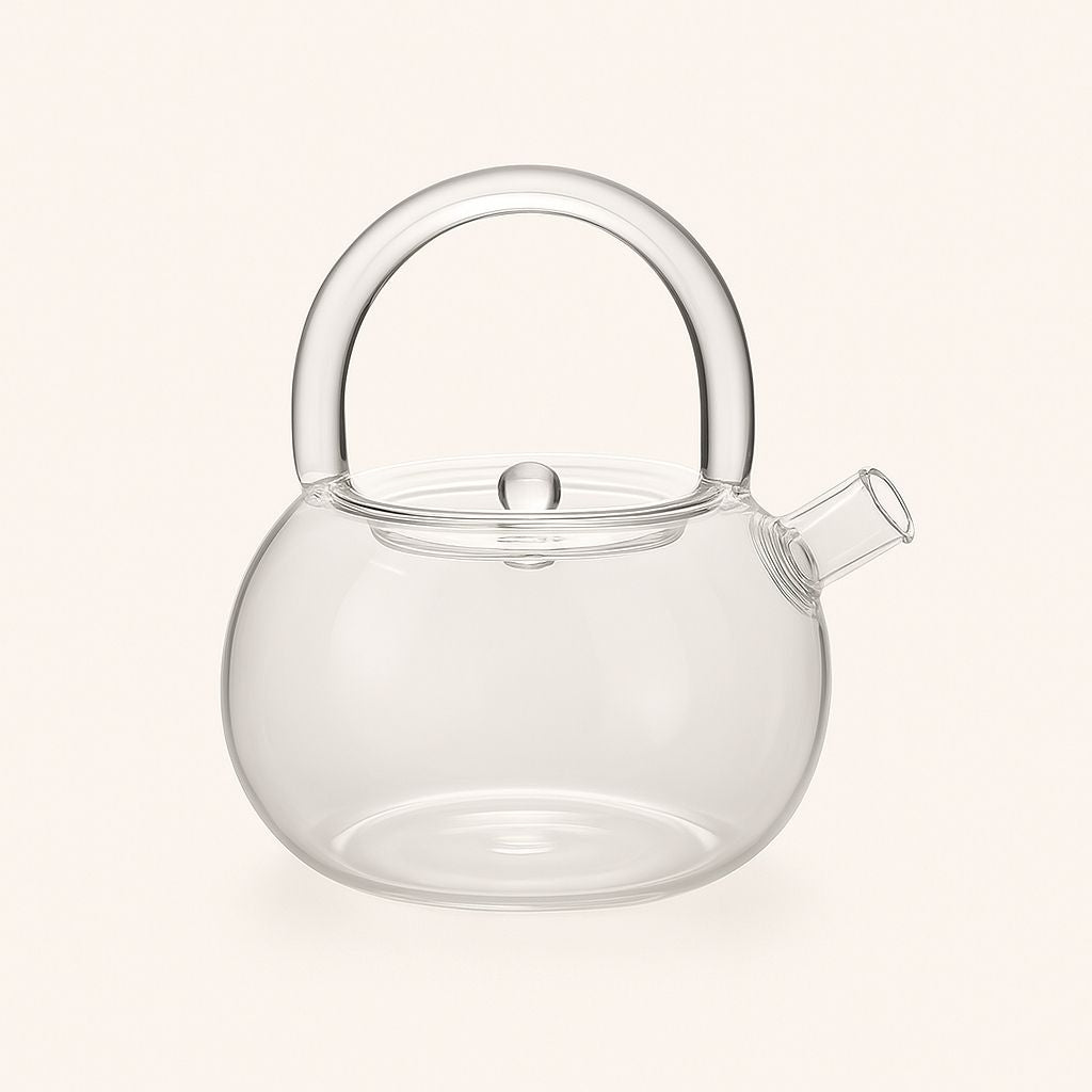 Borosilicate glass teapot gift for tea lovers and enthusiasts