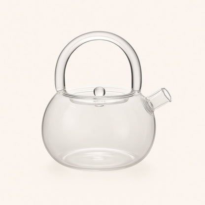 Borosilicate glass teapot gift for tea lovers and enthusiasts