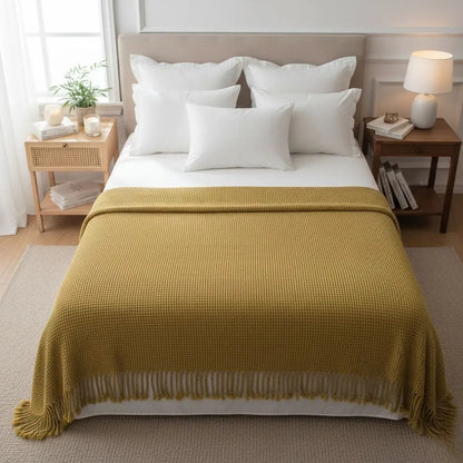 Handwoven rattan storage basket oval shape natural kitchen organizer for bread and fruit storage