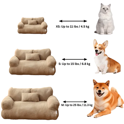 TranquilPaws™ - Calming Pet Sofa