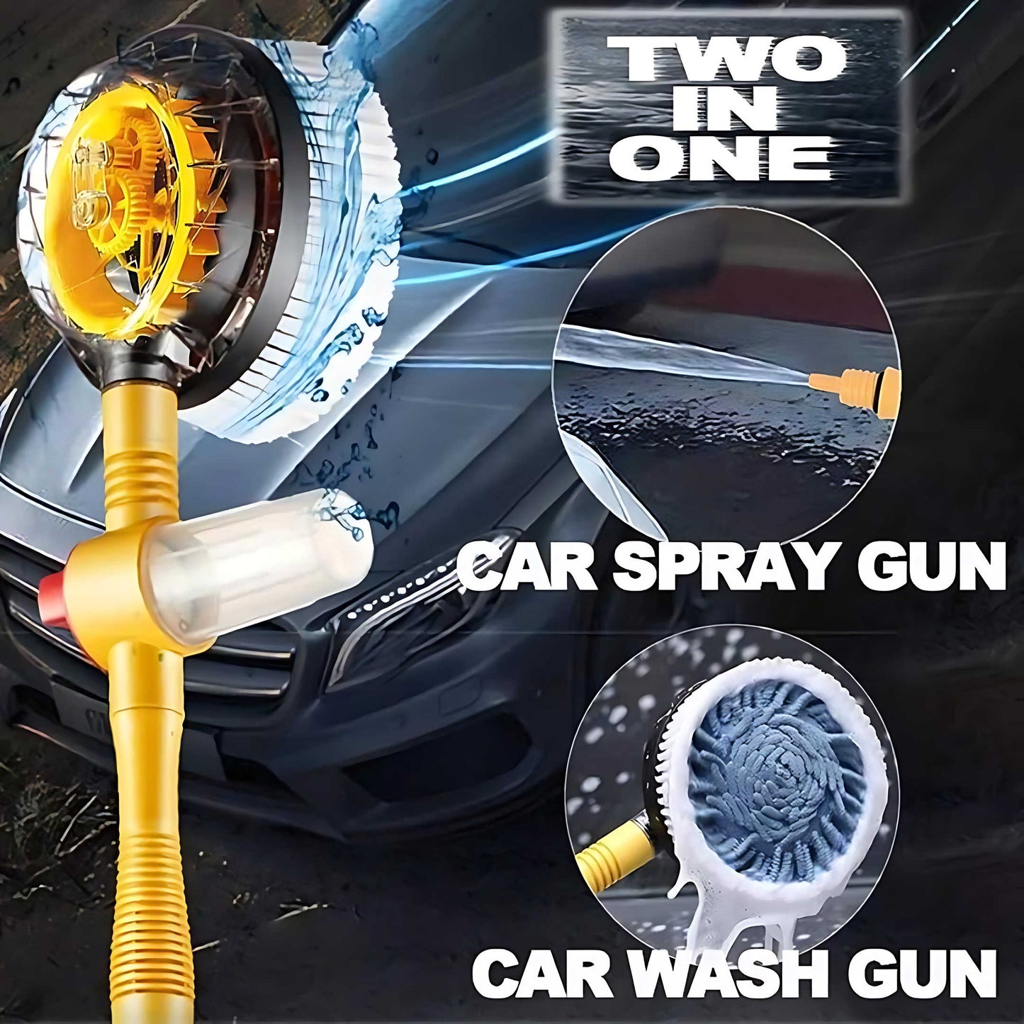 TurboClean™ - 360° Car Cleaning Mop