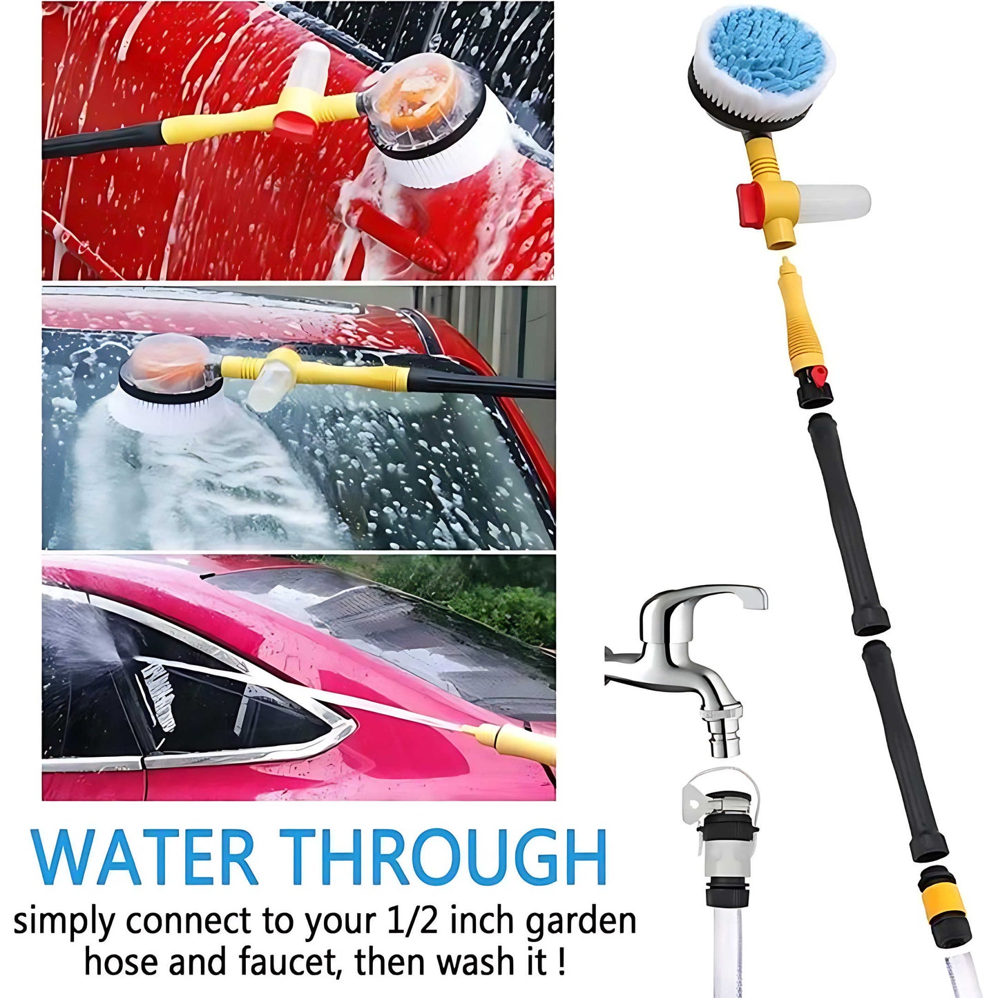 TurboClean™ - 360° Car Cleaning Mop