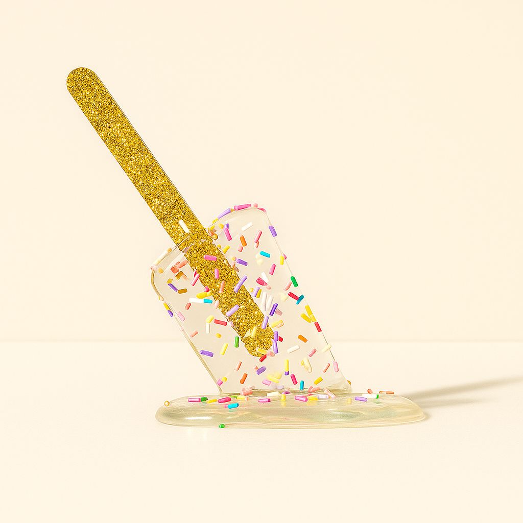 Veylo Resin Melting Popsicle Sculpture