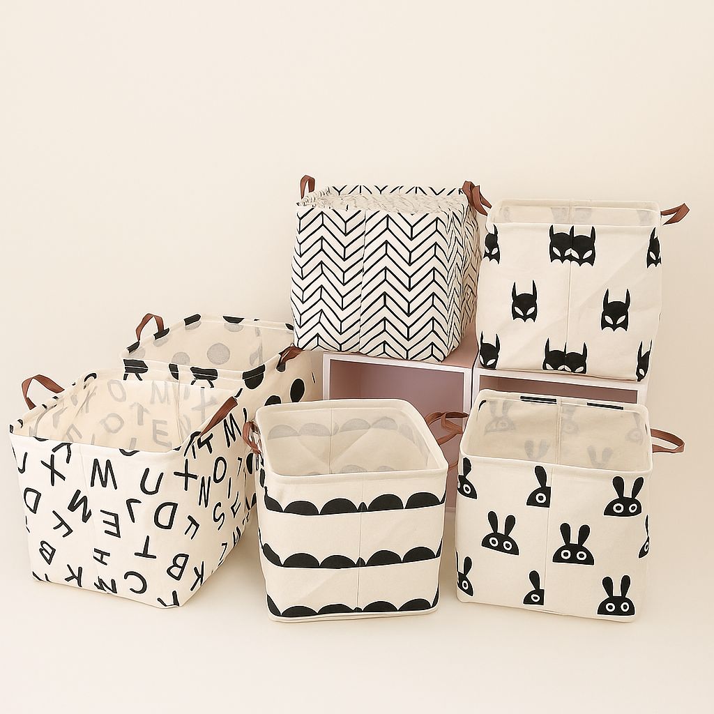 Ware Whimsical Collapsible Laundry Baskets