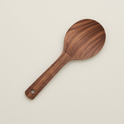  wooden utensil set, natural kitchen tools, eco-friendly cooking