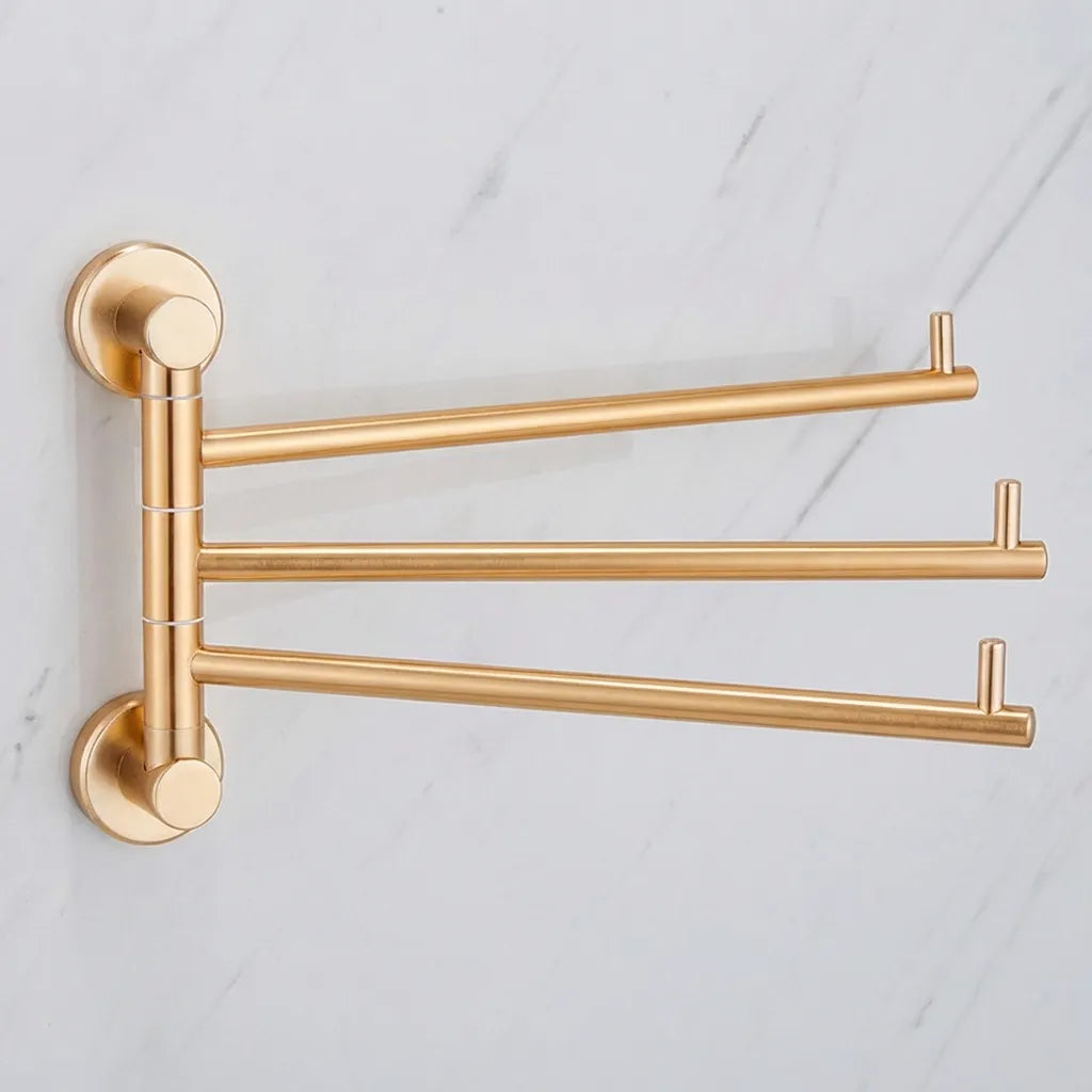 Caffira Golden Rotatable Towel Rack