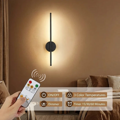 Lumina Rechargeable Magnetic Wall Sconce