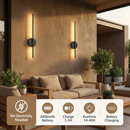 Lumina Rechargeable Magnetic Wall Sconce