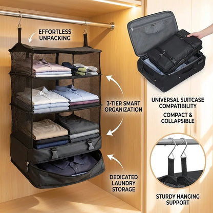 Veldora Portable Hanging Travel Organizer