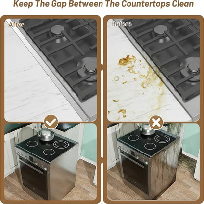 Stainless Steel Stove Gap Covers