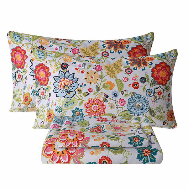 Solmere Cozy Floral Dream Sheets