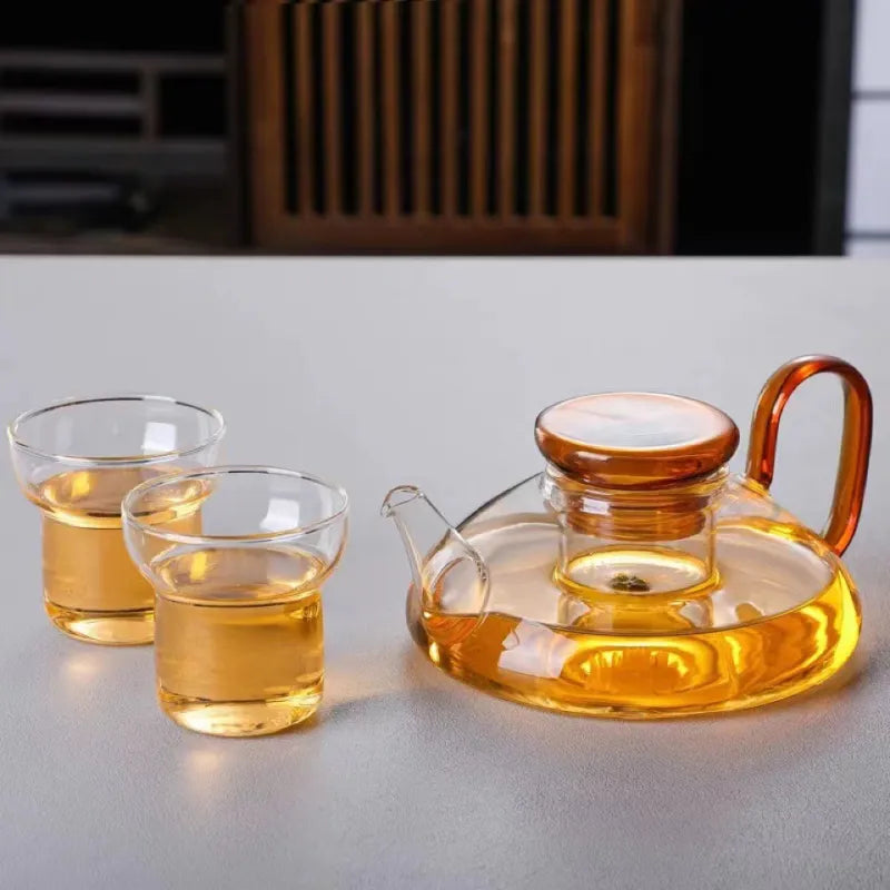 Lantern Glass Nordic Tea Set With Infuser